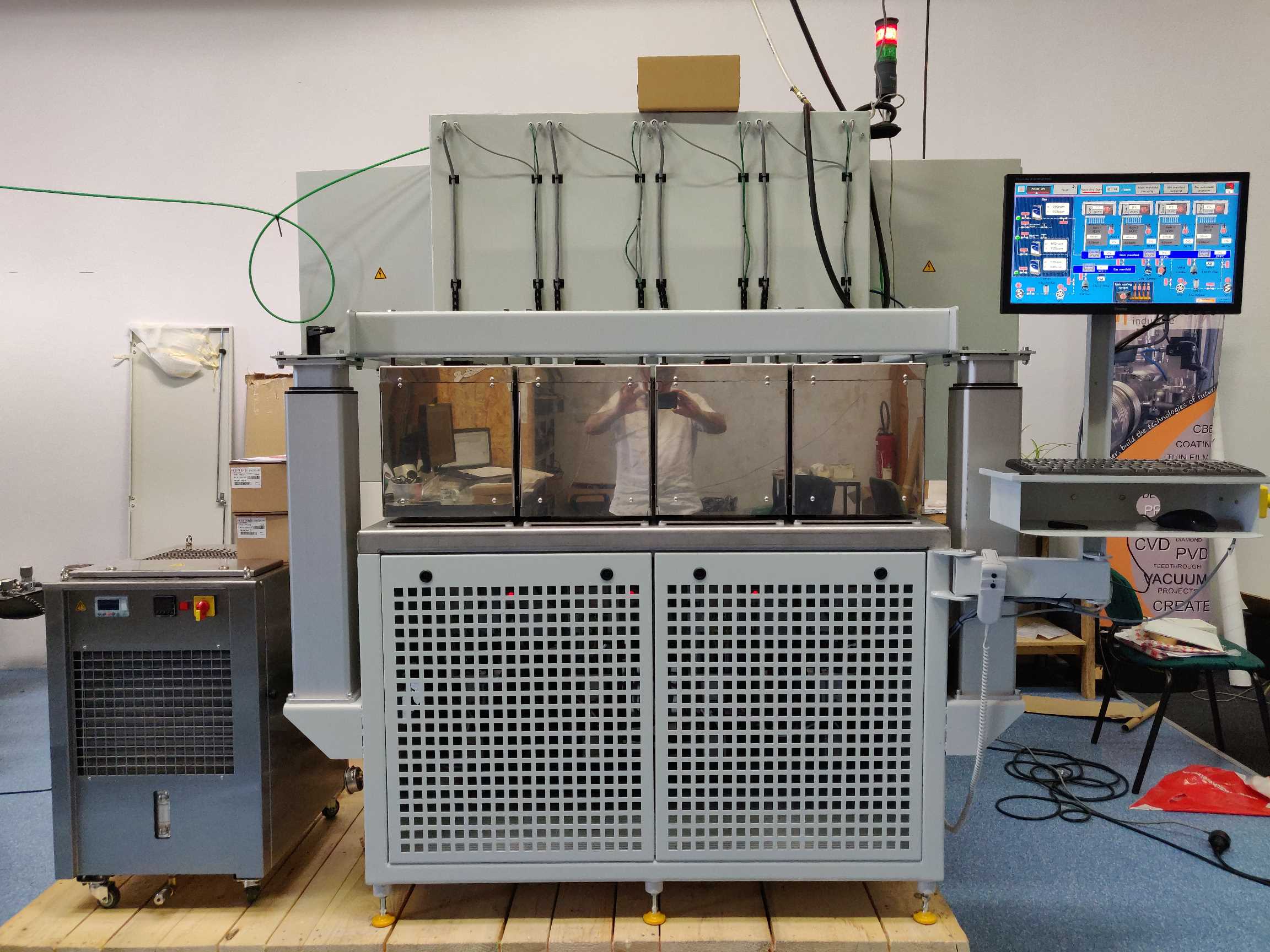 Machine de distillation de rubidium