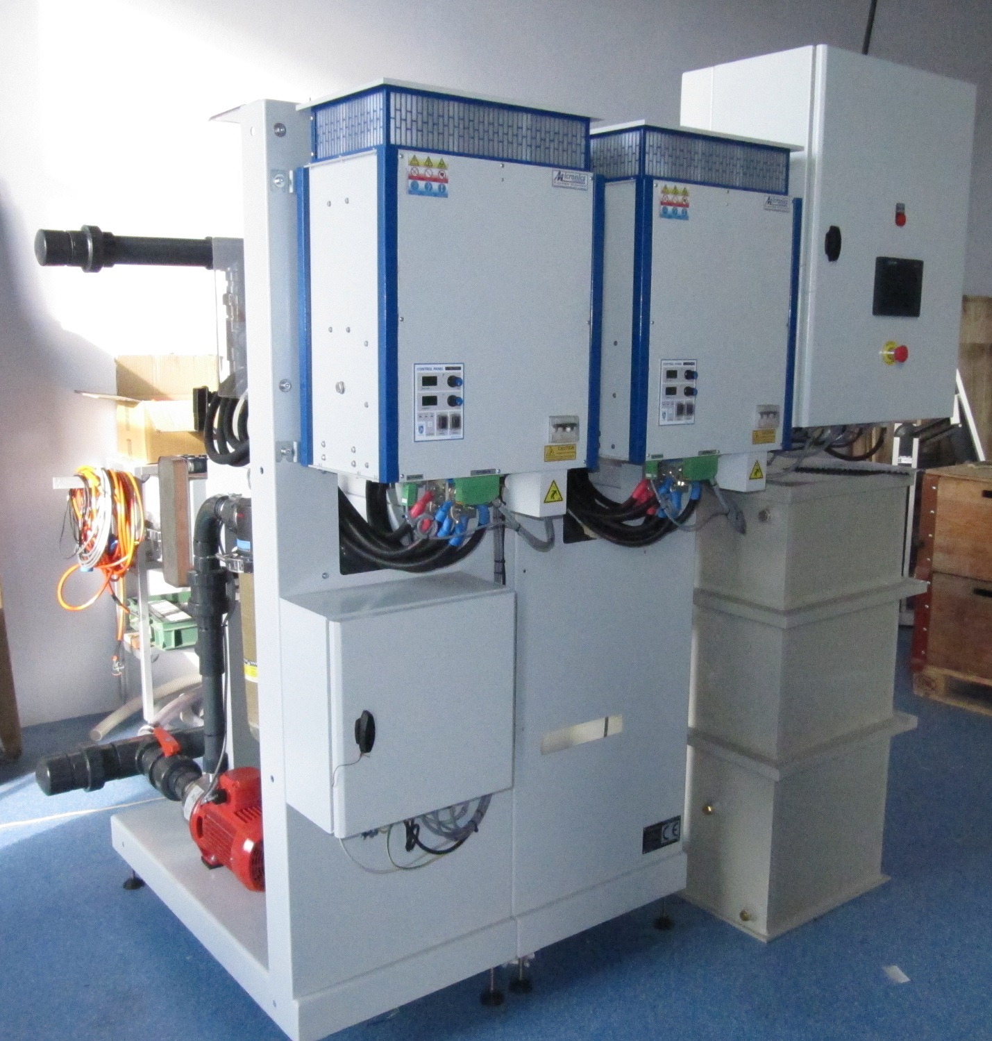 Machine pour électrolyse : traitement de l'eau