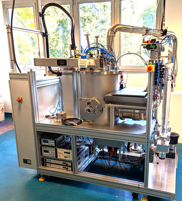 Machine de co-déposition PVD nanocomposites