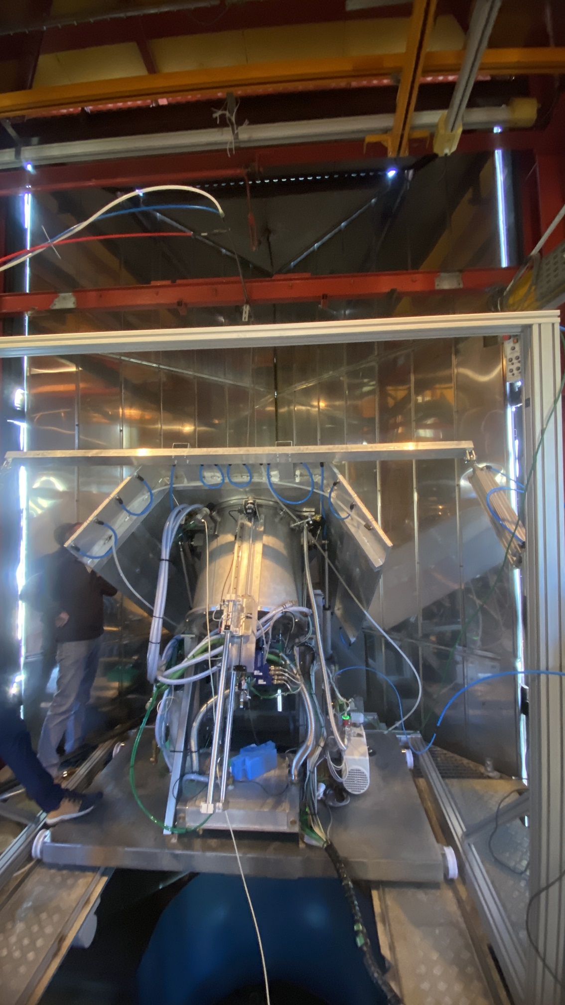 Four solaire recyclage d'acier machine RASOL